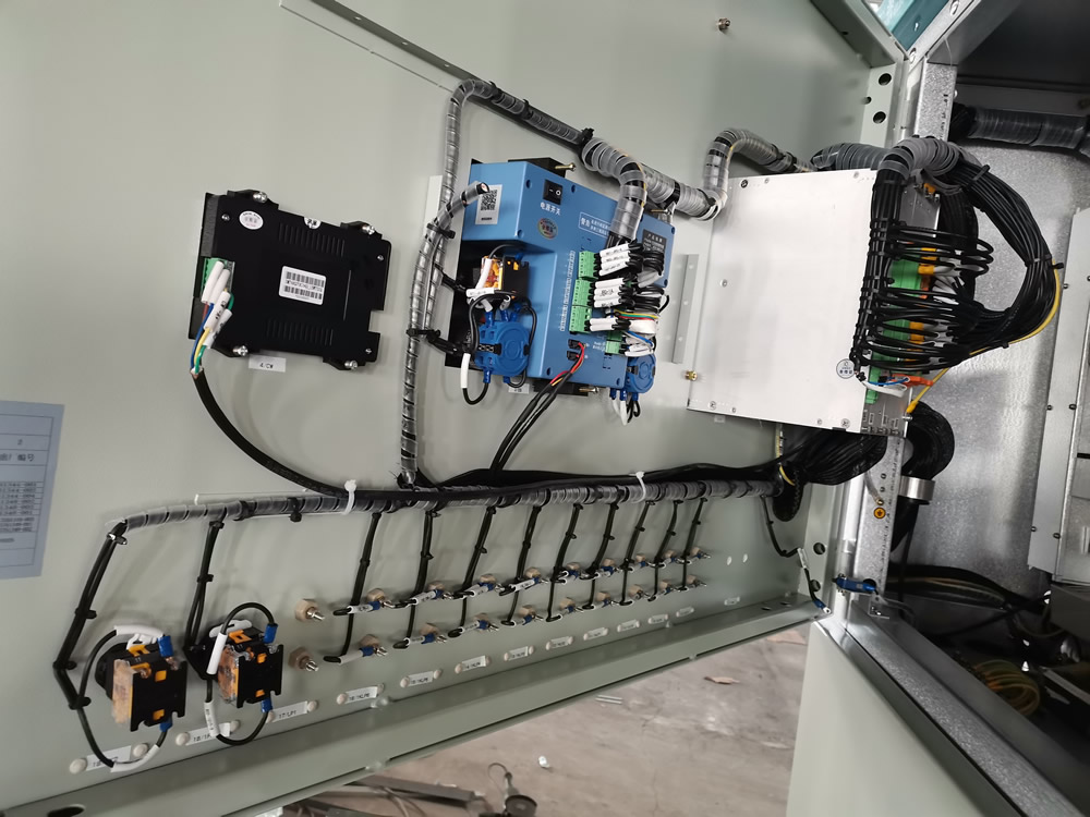 Fiber optic temperature measurement for 35KV high-voltage switchgear