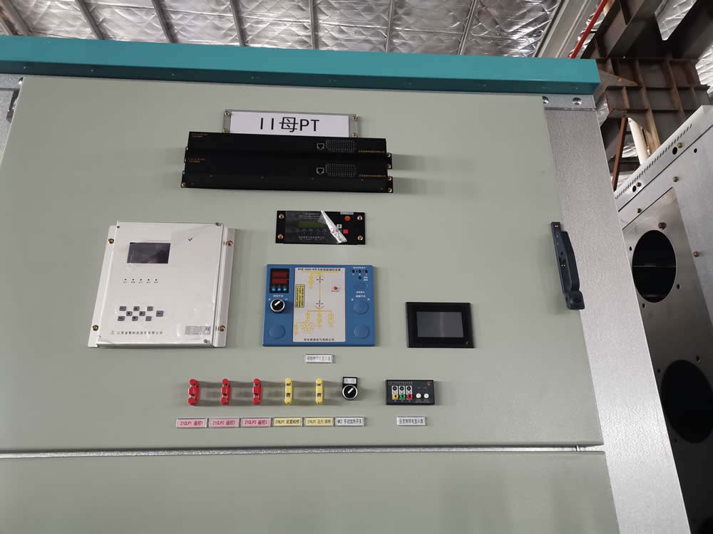 Fiber optic temperature measurement for 35KV high-voltage switchgear