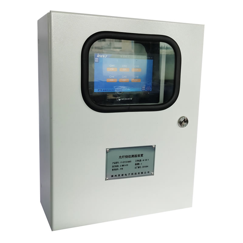 Systém měření teploty s optickými vlákny pro monitorování teploty olejových transformátorů