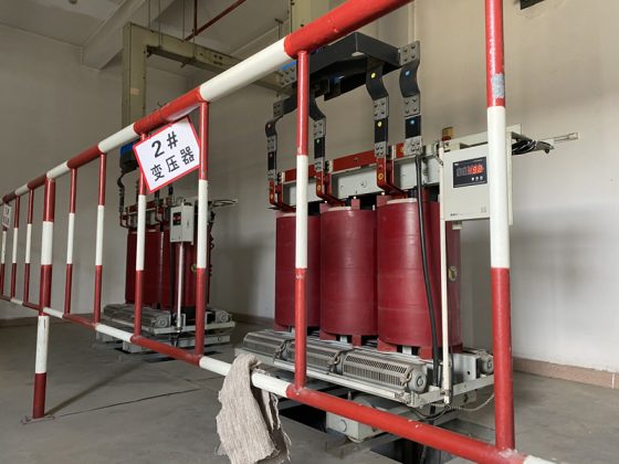 Guangzhou Airport dry-type transformer uses our temperature controller